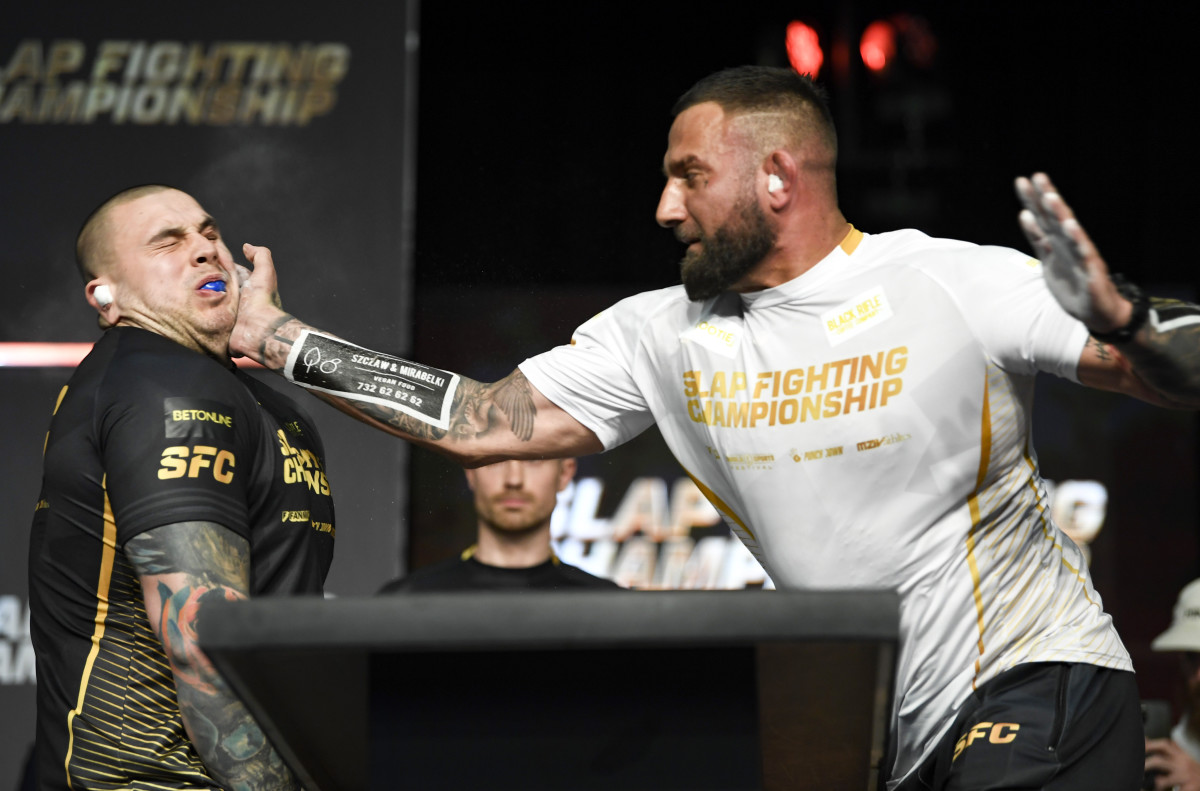 Schwarzenegger backed a slap fighting championship last year in Columbus, Ohio, adding a dash of credibility to the, ahem, sport.